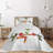 Farmhouse / Country Polyester Floral Coverlet