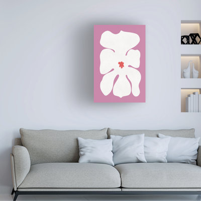 Bolog Amini54 White Orchid Flower Canvas Art