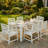 Six-piece Outdoor Patio Dining Table Set-1293898313