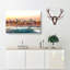 Lima Skyline in Peru - Wrapped Canvas Painting Print-56637166
