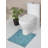 Schoenberger 100% Cotton Contour Bath Mat 20"x20"-865598667