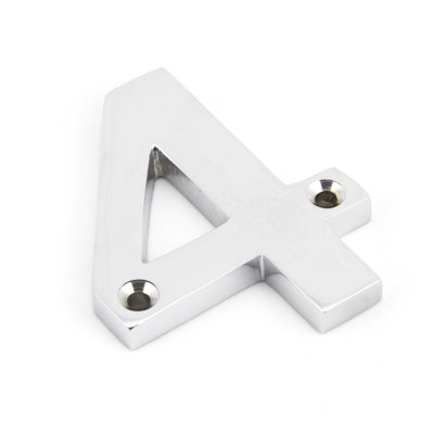 7.8cm H Metal House Number