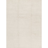 Hand-Knotted High-Quality Ivory Area Rug