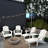 HDPE Folding And Adjustable Adirondack Chair With Ottoman-806725598