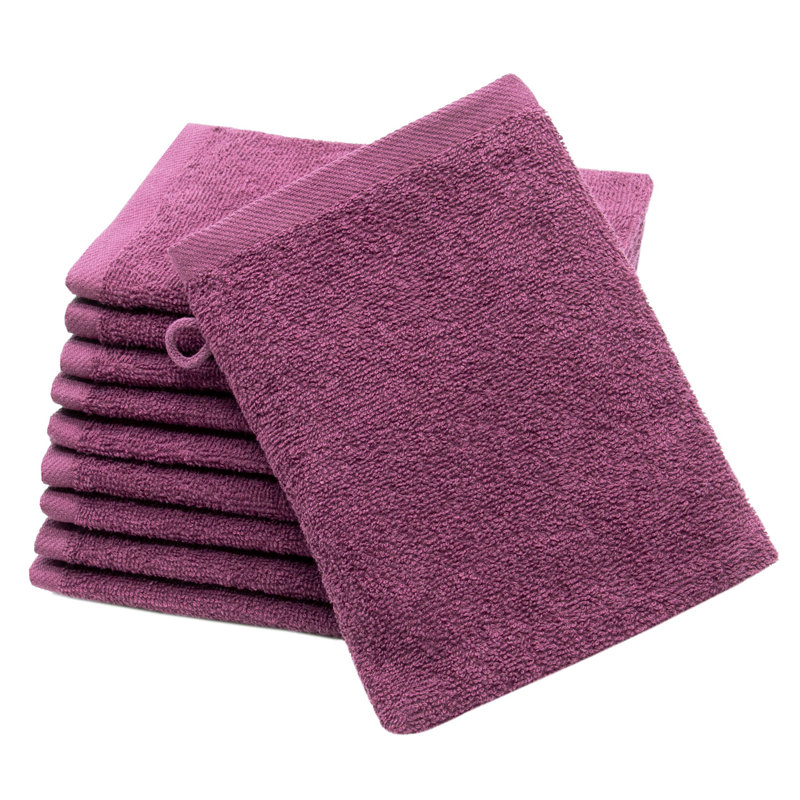 Midweight Washcloth, Blackberry