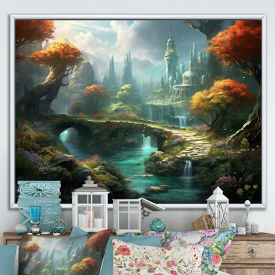 Fairytale Castle I - Castles Canvas Print
