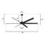 Ventilateur de plafond industriel 100 "avec pales en aluminium et télécommande McClellandville-46125956