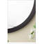 Miroir mural circulaire en bois de manguier D20x1,5 pouces-2099849249