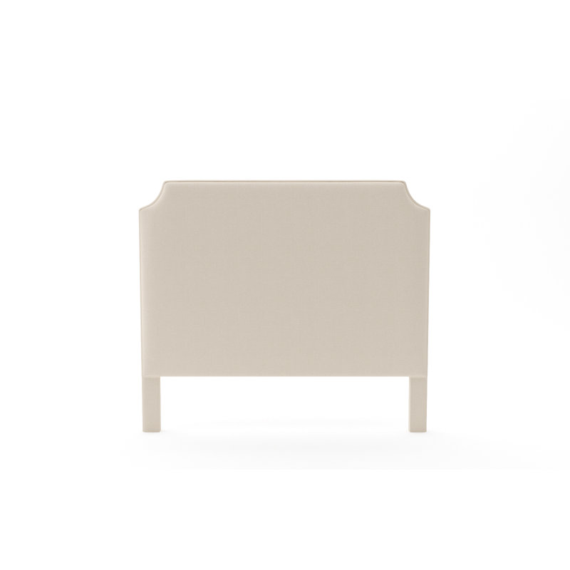 Caldwell Upholstered Headboard, Twin, Posh Life Performance Velvet Linen