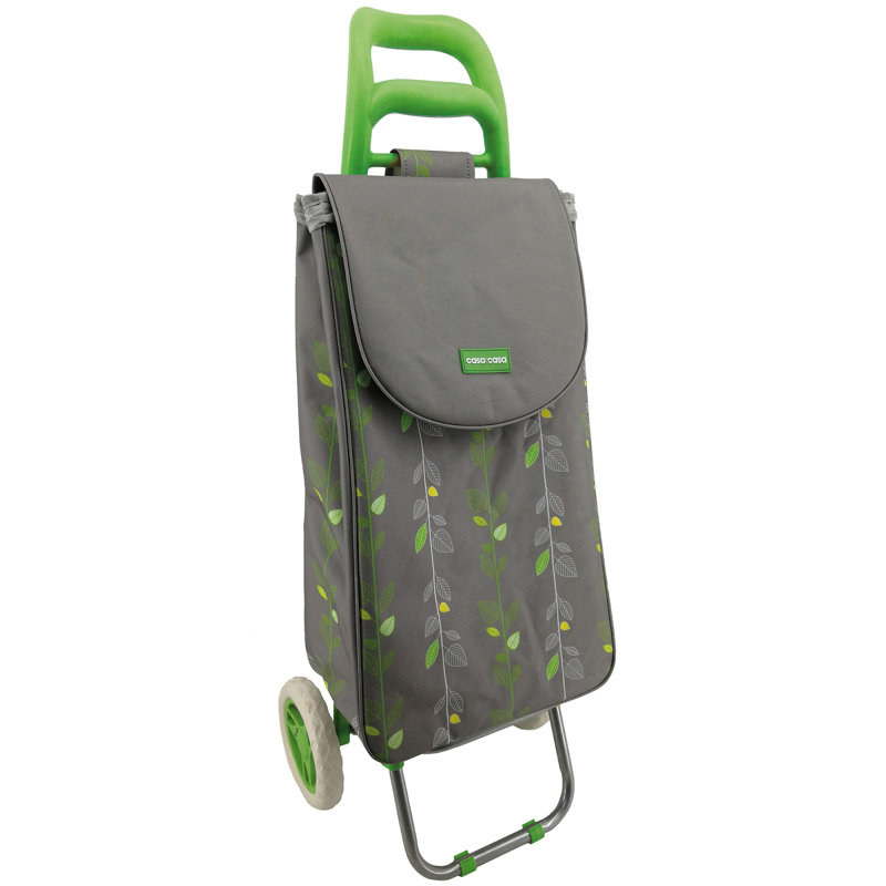 Casa & Casa 107cm H x 122cm W Shopping Trolley with Wheels
