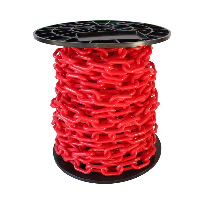 Chaîne décorative légère ou chaîne (65 pieds), H 780 po x l 0,79 po x P 0,24 po, Rouge