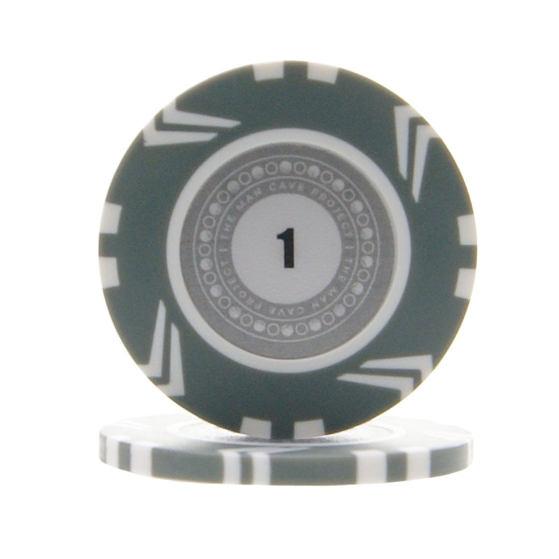 The Man Cave Project Plastic Poker Chips
