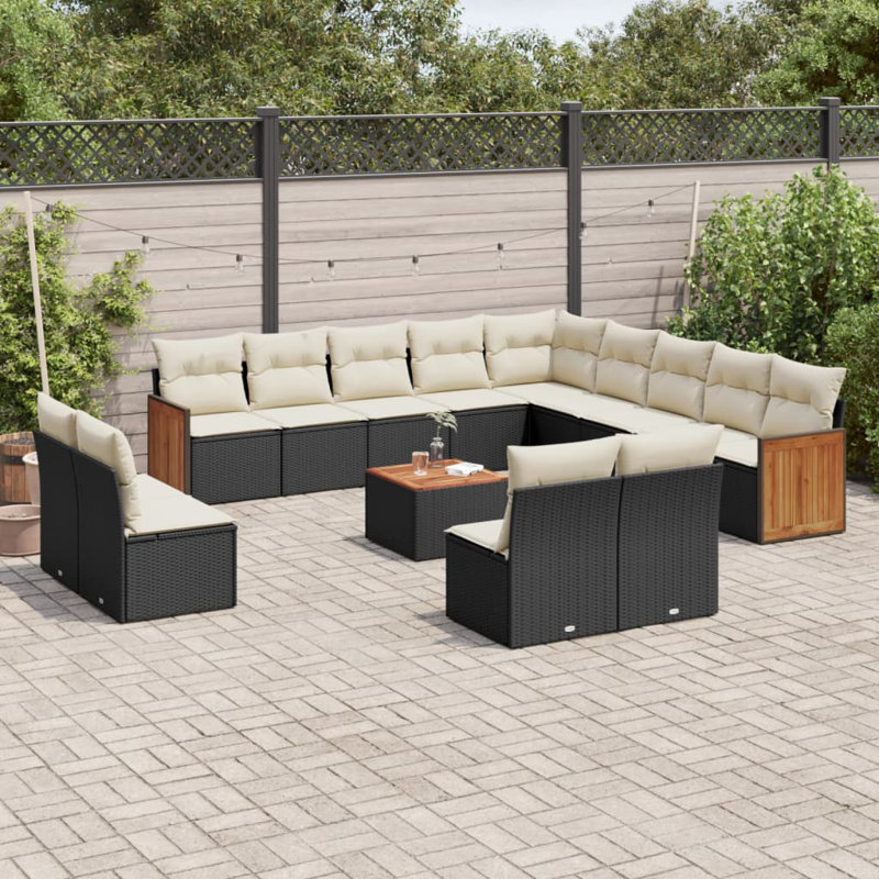 Ensemble de canapé de jardin Vidaxl