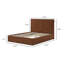 Grand lit plateforme, aucun sommier requis-1514430272
