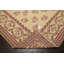 Tapis oriental ivoire / rose / brun en laine tissé à plat 9 pi x 12 pi Asmara