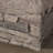32'' Stone Square Mgo Fire Pit W/ Grey Top- 40,000 Btu