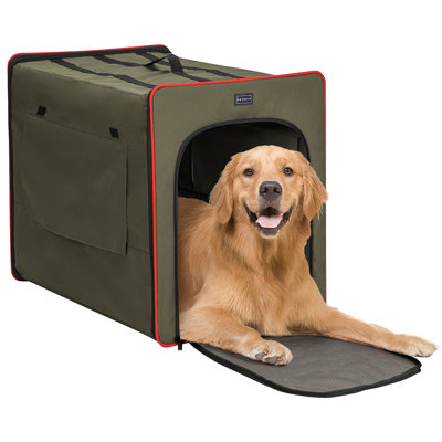 Dashawnna Collapsible Soft-Sided Crate with 1 Door