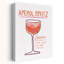 Art mural contemporain Aperol Spirz-1746502189