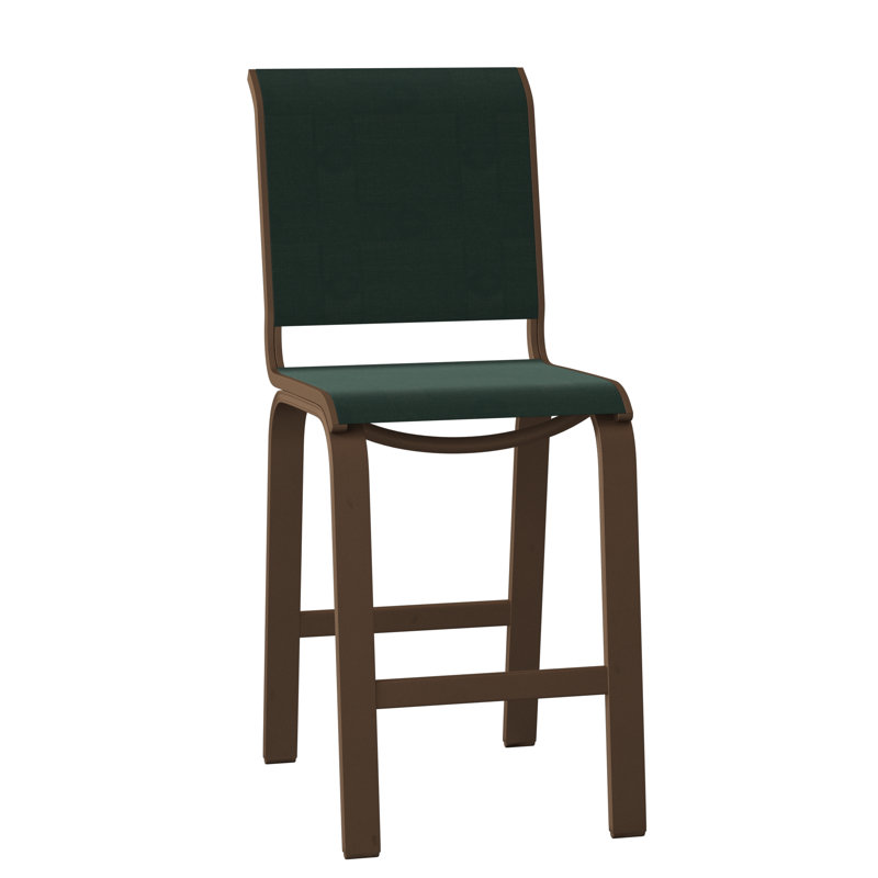 Tabouret de bar 26 po Holna, Vert forêt 22D Sunbrella® vert, Kona texturé