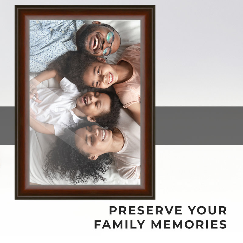 Adekemi Silver Solid Wood Picture Frame, 10" W x 11" H