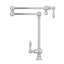 Vintage III Patented Deck Mount Two Handle Single Hole Pot Filler with Lever Handles and a Swivel Aerator-1419696290