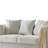 Dunleavy Loveseat Cream