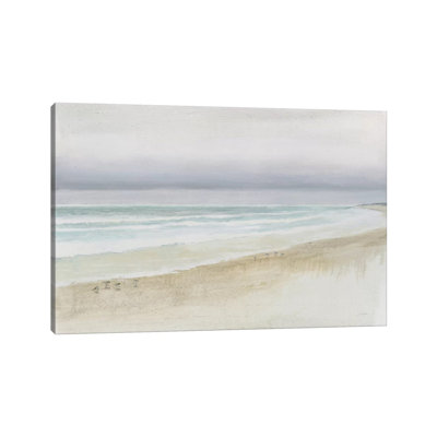 Serene Seaside by James Wiens - Wrapped Canvas Painting
