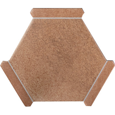 Avant Slate Cotto Hexagon Porcelain Tiles – 8.66”x9.84” Designer Wall & Floor Tiles | Modern Stone & Wood Finish