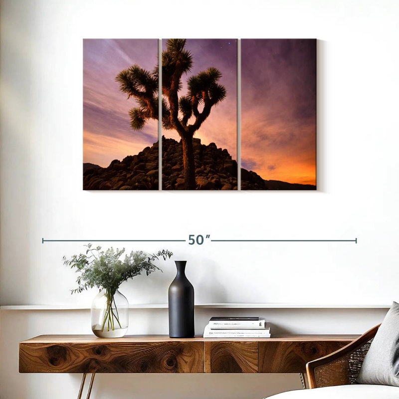 Harnek Dusky Joshua Tree, 24" H x 38" W