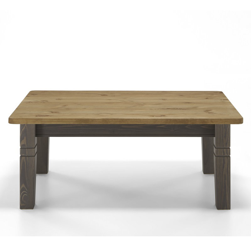 Polebridge Four Leg Coffee Table, Grau/Laugenfarbig