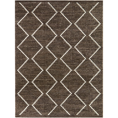 Tapis brun Marteka