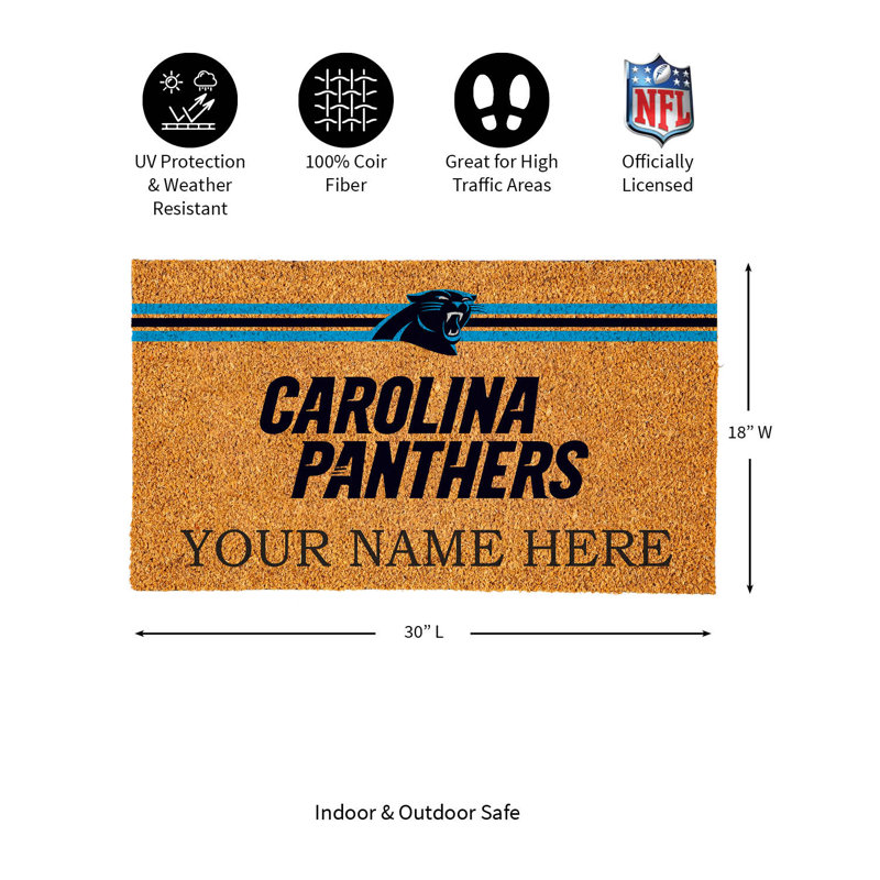 Paillasson Sundoir, NFL Carolina Panthers, Oui