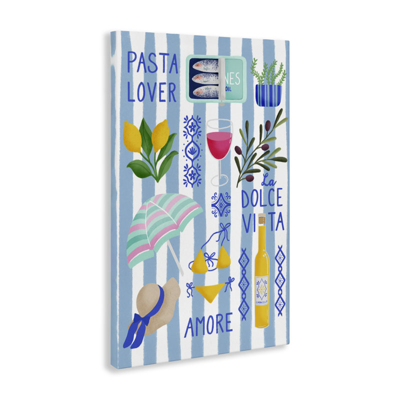 «Pasta Lover», toile par Medka Hiti, H 30 po x l 20 po