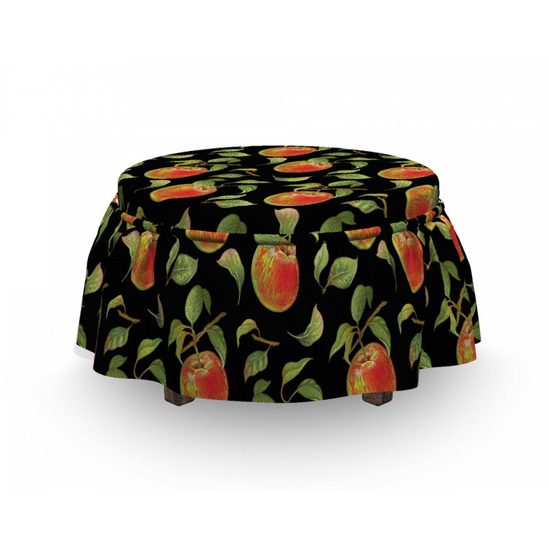Box Cushion Ottoman Slipcover