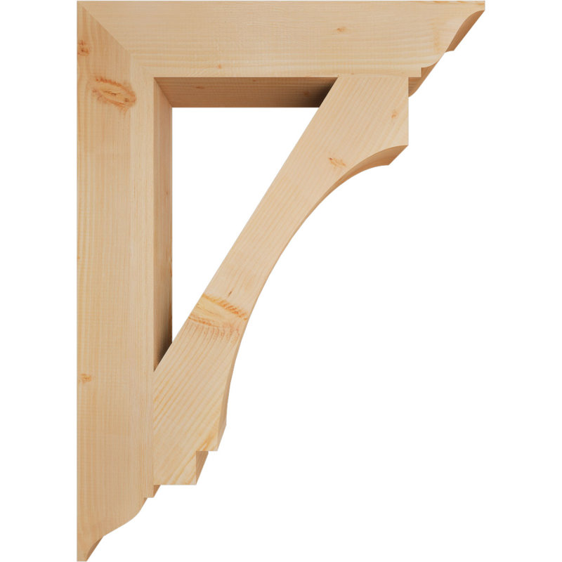Support impérial traditionnel, H 44 po x l 5,5 po x P 32 po, Douglas (lisse)