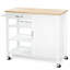Chariot de cuisine en bois massif Gresham