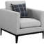 Siège transitionnel gris - Combine confort et esthétique moderne pour une chaise confortable