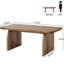 Table à thé de style moderne, table basse spacieuse, table d'ordinateur