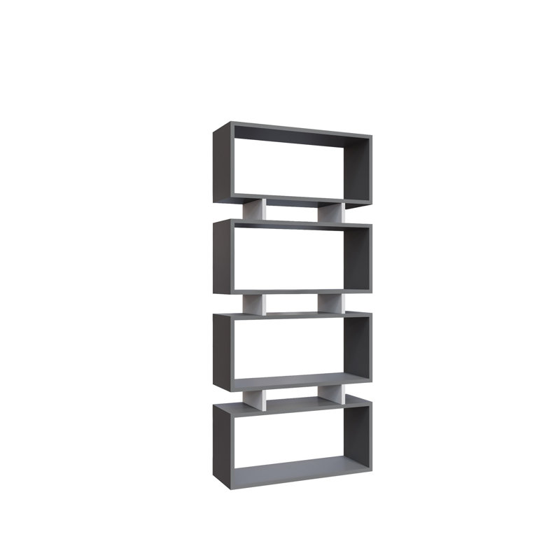 Bibliothèque, Anthracite; blanc