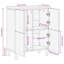 60cm Sideboard