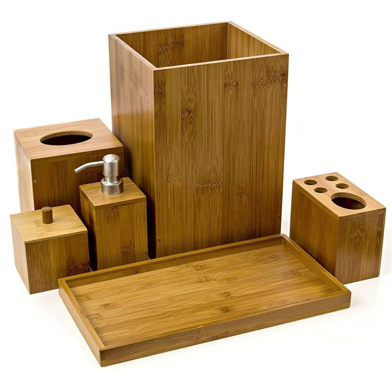 Amiko Bathroom Accessory Set