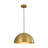1-Light Metal Dome Pendant-1859320903
