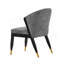 Chaise de salle à manger grise-975704243
