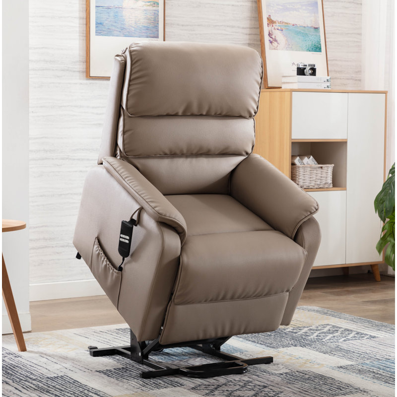 Ein Faux Leather Lift Assist Recliner