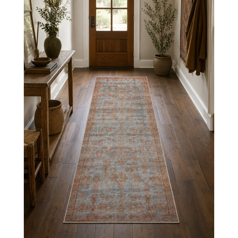 Tapis rectangulaire Yazlin, Tapis de couloir 2 pi 8 po x 7 pi 11 po