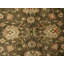 Tapis brun traditionnel fait à la main 6X9 Peshawar