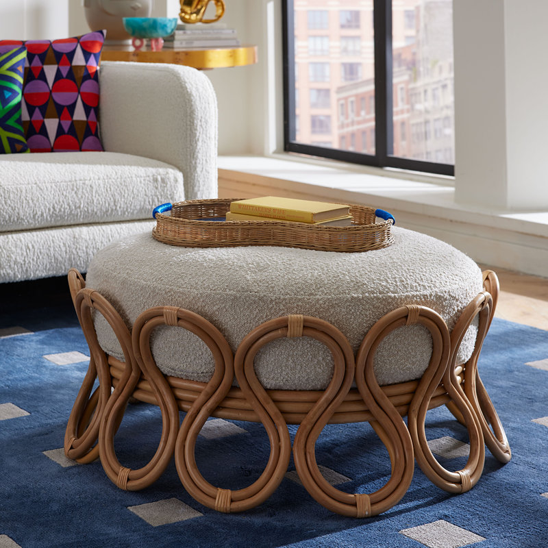 Riviera Round Ottoman