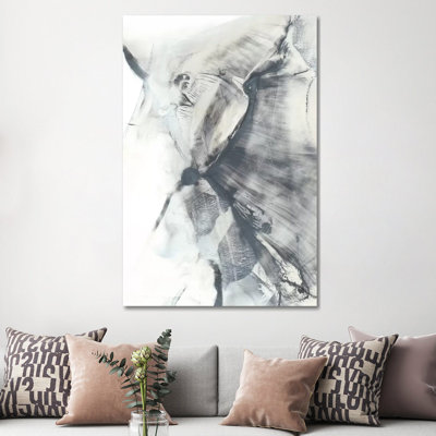 Reproduction d’art, "marbled Grey I" par Ethan Harper