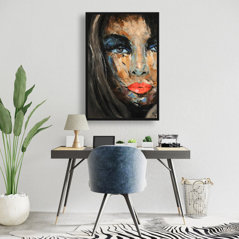 " Colorful Portrait ", 36" H x 24" W