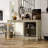 Rustic Cabinet With 2 Metal Door